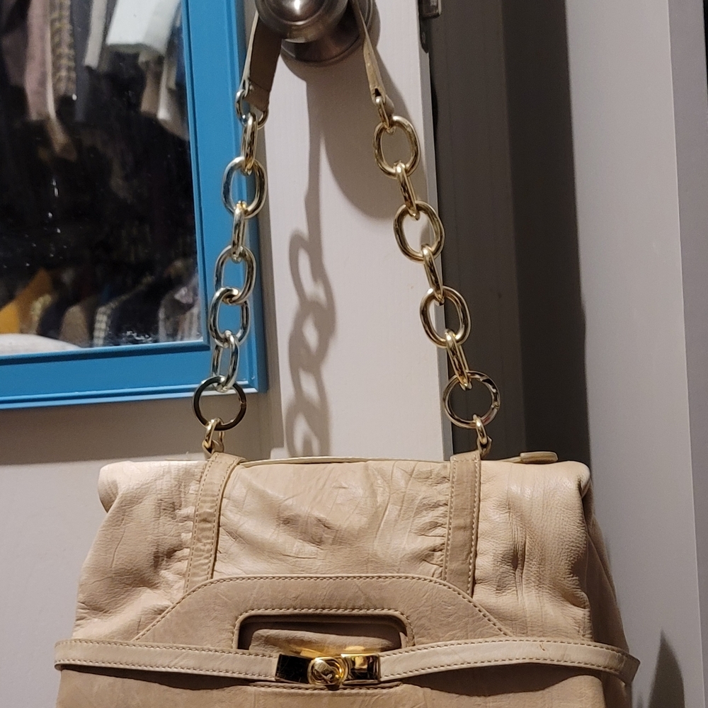 BCBGMAXAZRIA CALF SKIN PURSE